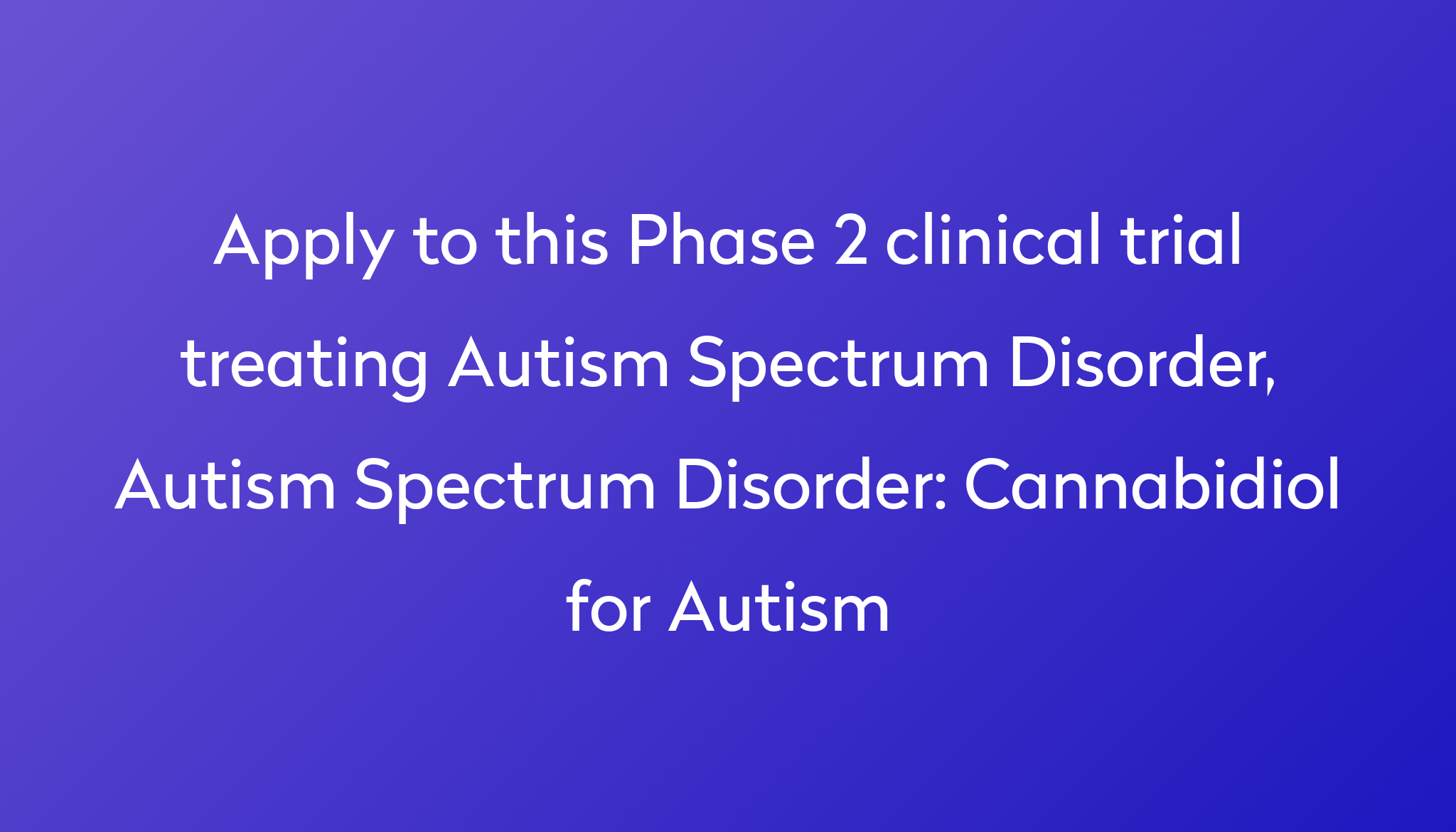 cannabidiol in treatment of autism spectrum disorder a case study